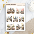 Stickers - Penpaling Paula - Flower markets - 1 - Penpaling Paula - Tidformera