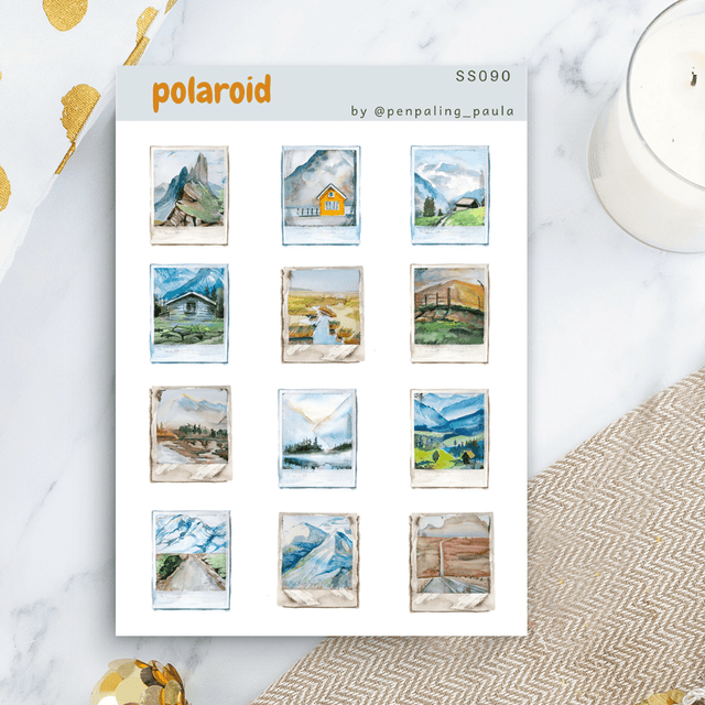 Stickers - Penpaling Paula - Polaroid - 1 - Penpaling Paula - Tidformera