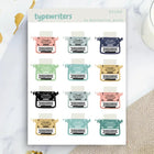 Stickers - Penpaling Paula - Typewriters - 1 - Penpaling Paula - Tidformera