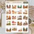Stickers Plan & Plot Studio Vinyl - Autumn Landscape - 1 - Plan & Plot Studio - Tidformera
