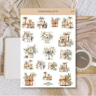 Stickers Plan & Plot Studio Vinyl - Christmas Gifts - 1 - Plan & Plot Studio - Tidformera