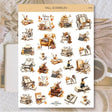 Stickers Plan & Plot Studio Vinyl - Fall Scribbles - 1 - Plan & Plot Studio - Tidformera