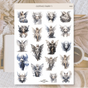 Stickers Plan & Plot Studio Vinyl - Gothic fairy 1 - 1 - Plan & Plot Studio - Tidformera