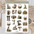 Stickers Plan & Plot Studio Vinyl - Rustic Easter 1 - 1 - Plan & Plot Studio - Tidformera