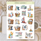 Stickers Plan & Plot Studio Vinyl - Spring Cleaning 1 - 1 - Plan & Plot Studio - Tidformera