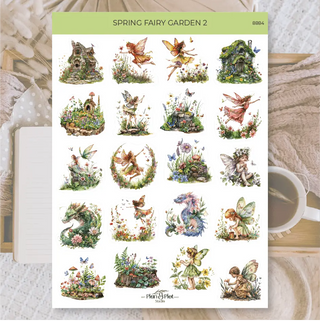 Stickers Plan & Plot Studio - Vinyl - Spring fairy garden 2 - 1 - Plan & Plot Studio - Tidformera