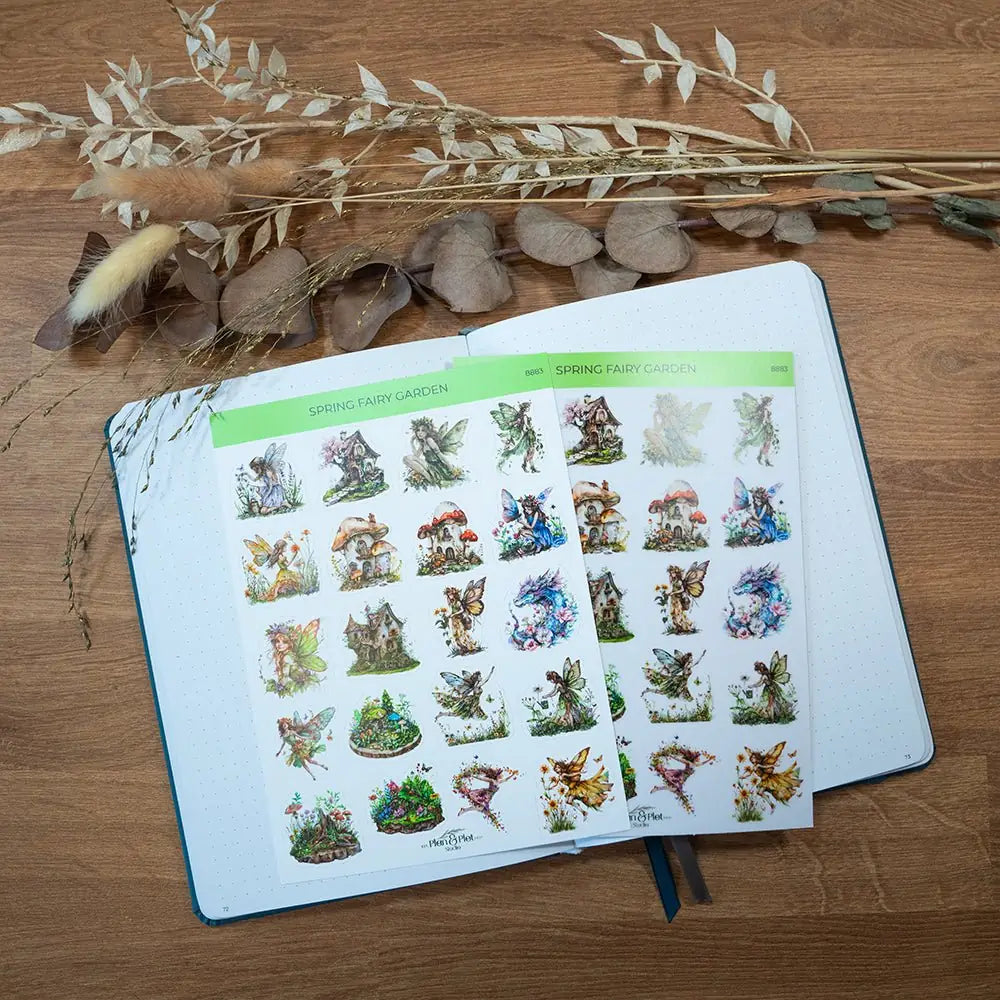 Stickers Plan & Plot Studio - Vinyl - Spring fairy garden - 6 - Plan & Plot Studio - Tidformera