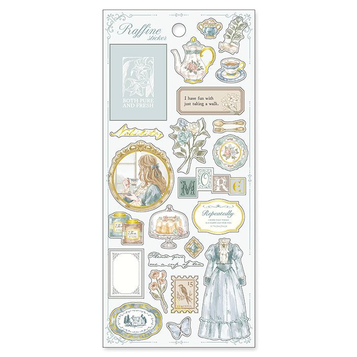 Stickers Raffine sticker - Pearl blue - 1 - Mind Wave - Tidformera