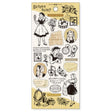 Stickers - Serene Story - Zinnia's dressing up från Mind Wave. Ark med klistermärken med en flicka. - Tidformera