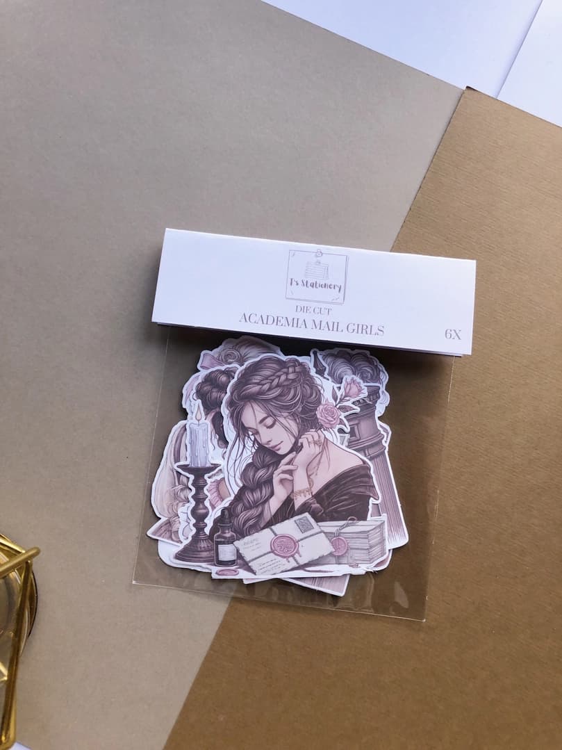 Stickers - T's Stationery - Academia Mail Girls - 1 - T's Stationery - Tidformera