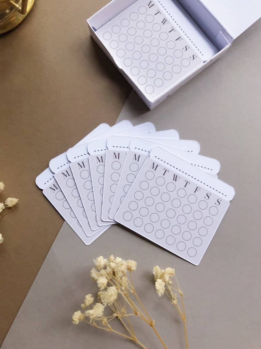 Stickers - T's Stationery - Die cut Trackers - 1 - T's Stationery - Tidformera