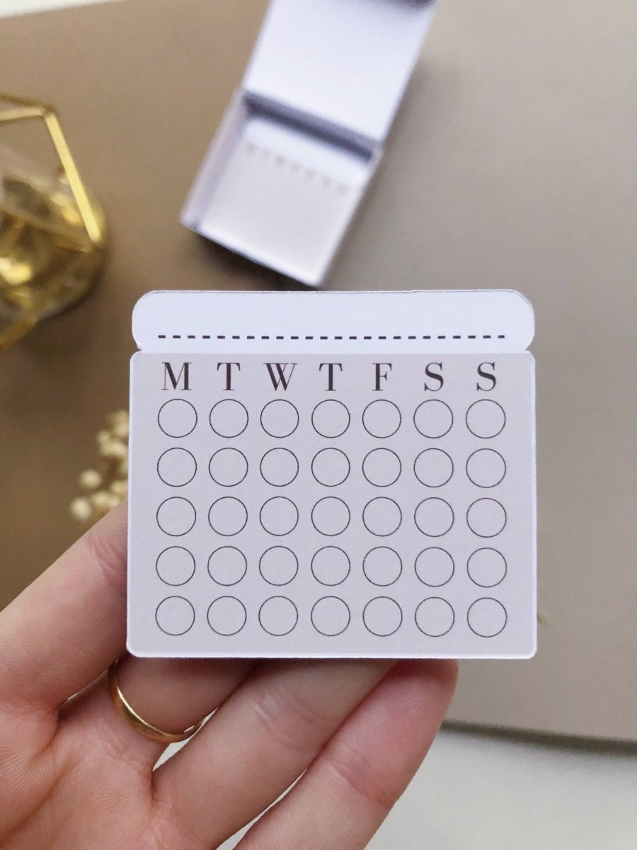 Stickers - T's Stationery - Die cut Trackers - 2 - T's Stationery - Tidformera