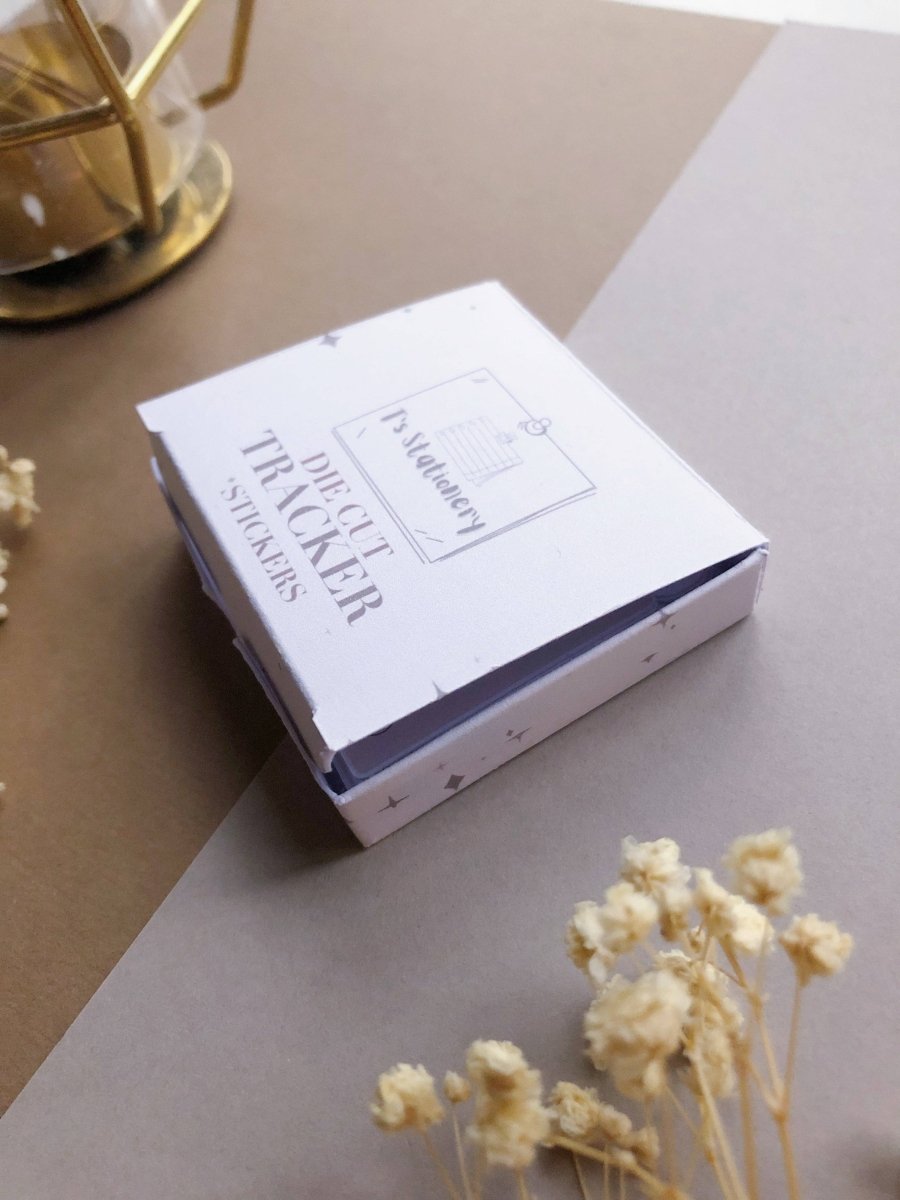 Stickers - T's Stationery - Die cut Trackers - 3 - T's Stationery - Tidformera