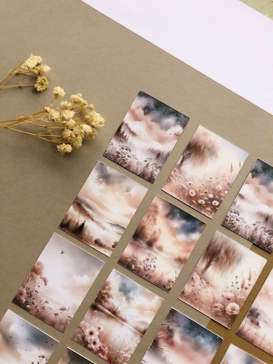 Stickers - T's Stationery - Dreamy Wildflower - 5 - T's Stationery - Tidformera