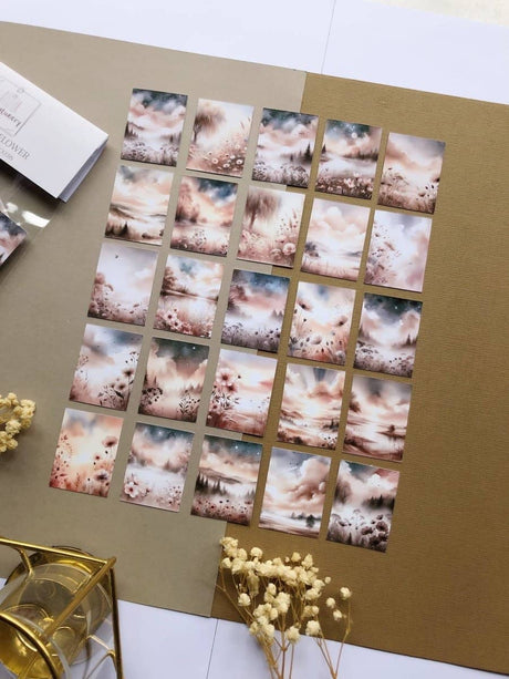 Stickers - T's Stationery - Dreamy Wildflower - 2 - T's Stationery - Tidformera