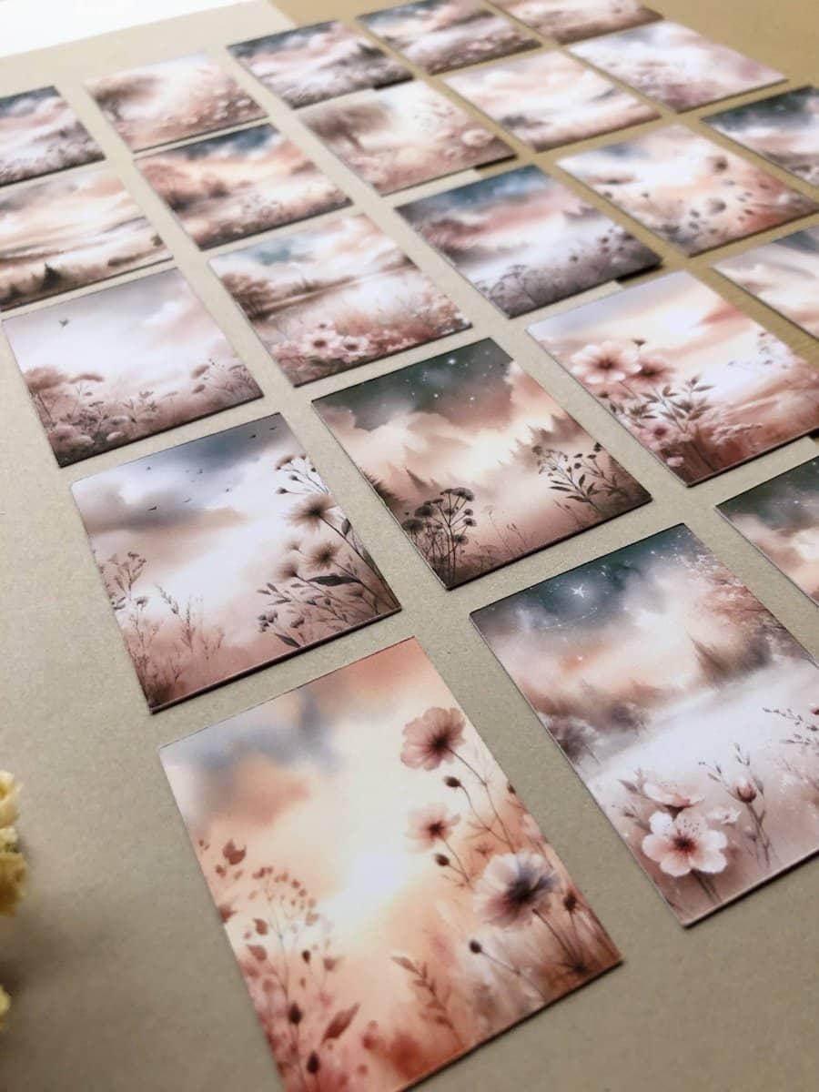 Stickers - T's Stationery - Dreamy Wildflower - 4 - T's Stationery - Tidformera