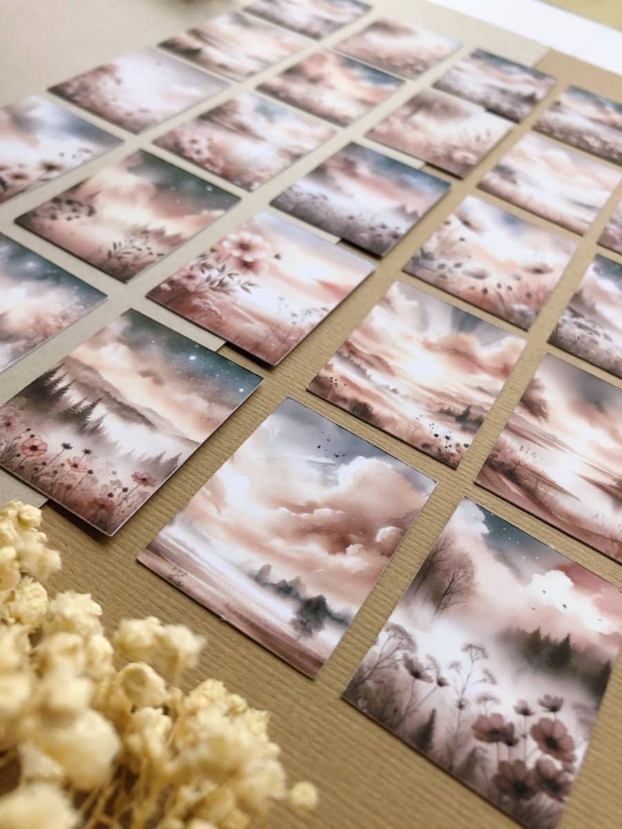 Stickers - T's Stationery - Dreamy Wildflower - 6 - T's Stationery - Tidformera