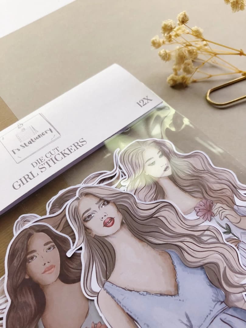 Stickers - T's Stationery - Girls - 5 - T's Stationery - Tidformera