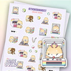 Stickersheet CutieSquad - Arcade Shibas - 1 - CutieSquad - Tidformera