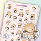 Stickersheet CutieSquad - Bear - ista - 1 - CutieSquad - Tidformera