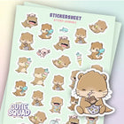 Stickersheet CutieSquad - Otterly Adorable - 1 - CutieSquad - Tidformera