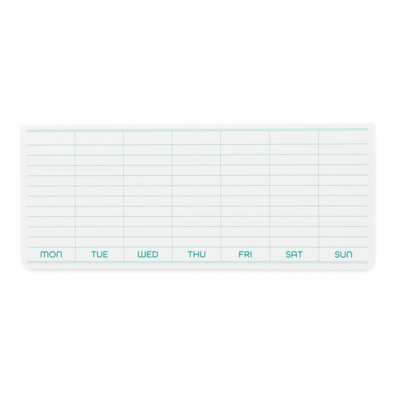 Sticky Memo Pad - Weekly - White - 1 - Penco - Tidformera