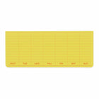 Sticky Memo Pad - Weekly - Yellow - 1 - Penco - Tidformera