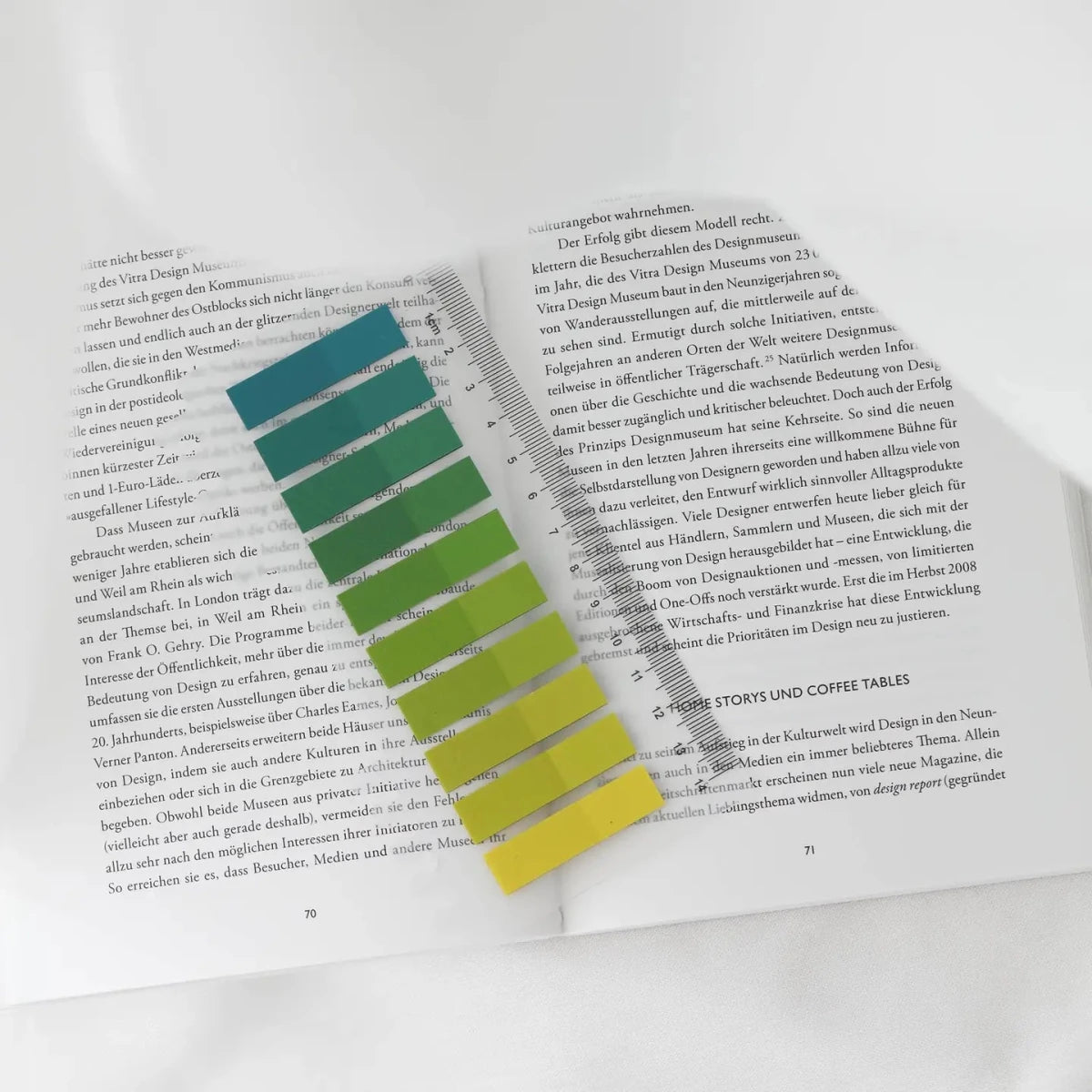 Sticky Notes 10 färger - Sunburst Green - 2 - Ordinate - Tidformera