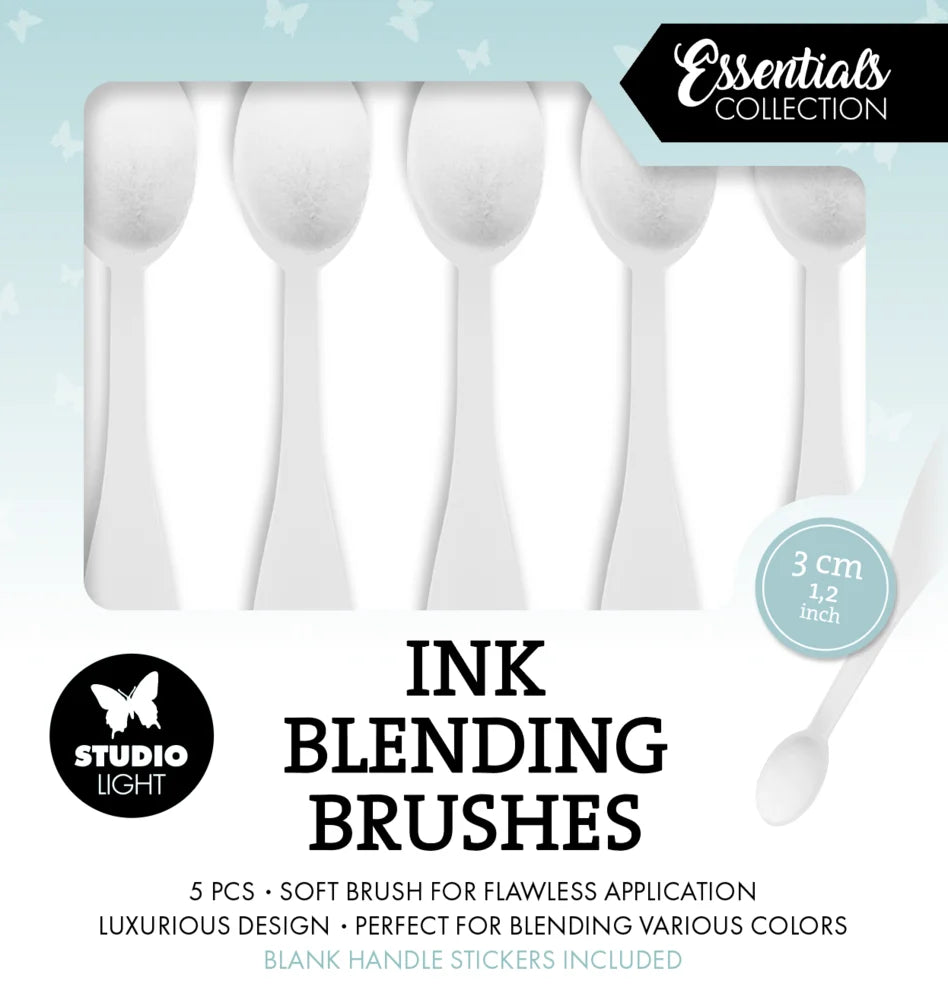 Ink Blending Brushes 3 cm - 5-pack