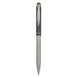 Grå penna i metall Telescopic Stylus Kulspetspenna från Zebra. Utdragen för att skriva med.  -  Tidformera