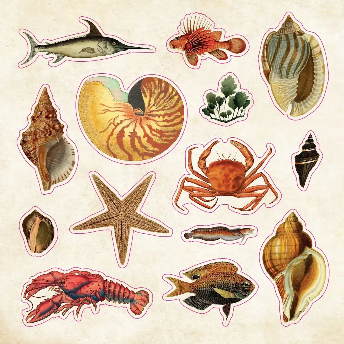The sticker book of Curiosities! - 7 - Peter Pauper Press - Tidformera