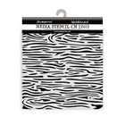 Thick Stencil 12 x 12 cm - Silent Sea - Wood Pattern från Stamperia - Tidformera