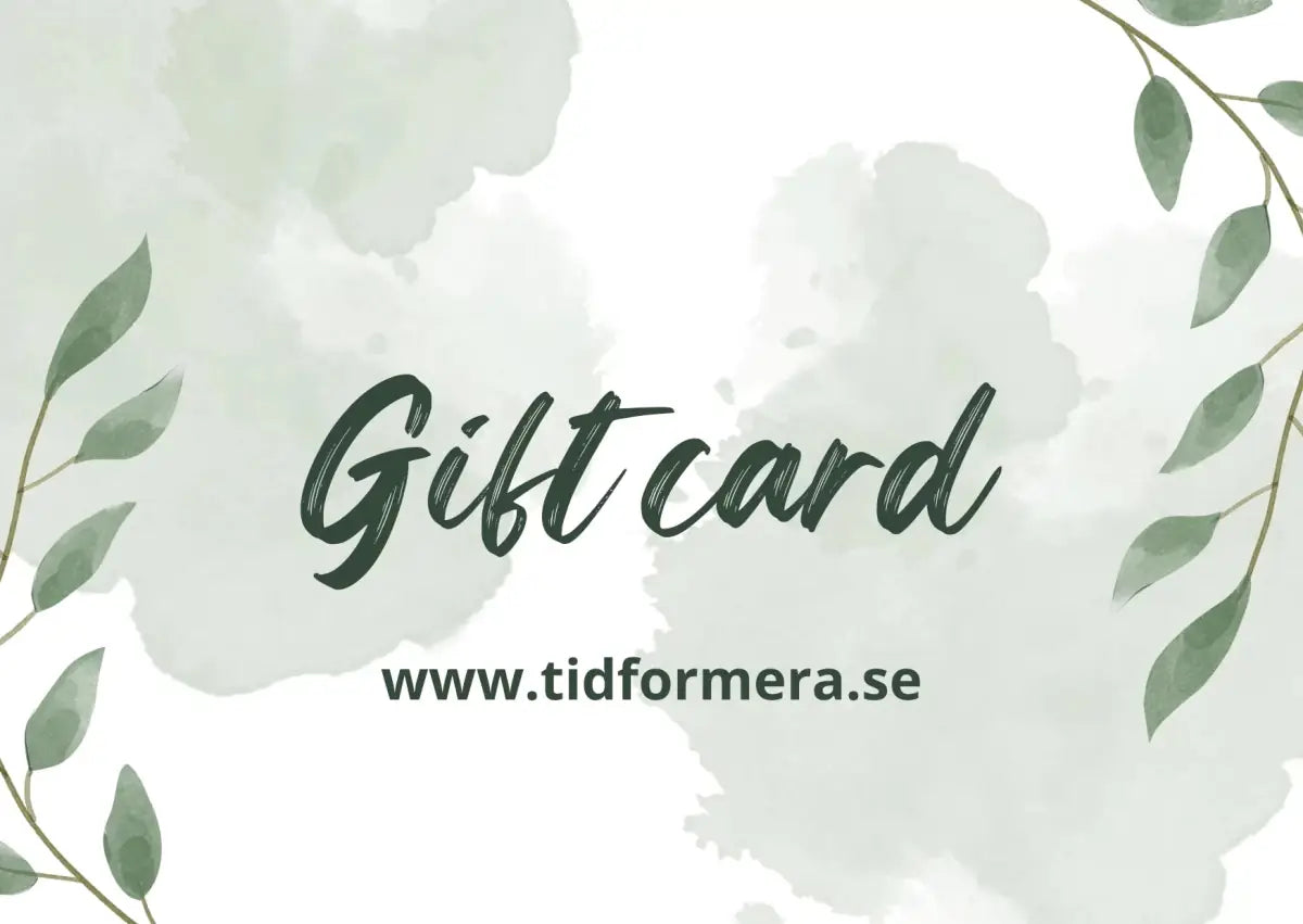 Tidformeras presentkort - 2 - Tidformera - Tidformera