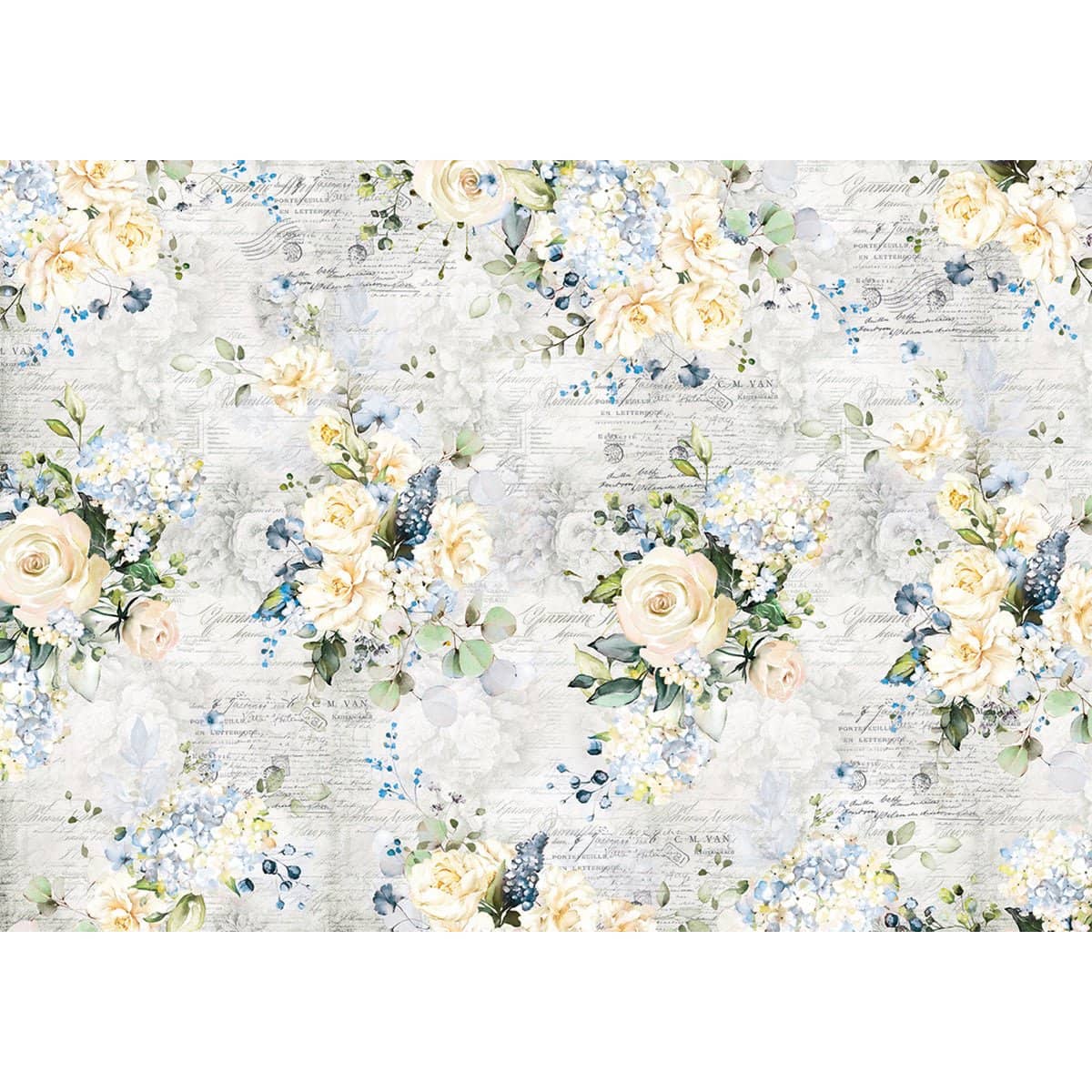 Tissue paper - 69 x 49 cm - Symphony of elegance - 2 - Ciao Bella - Tidformera