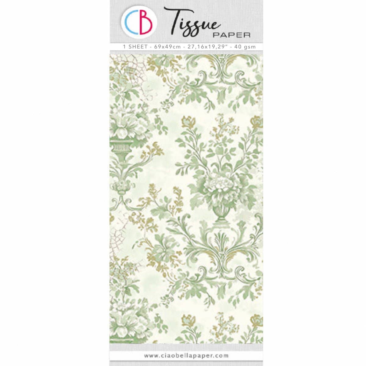 Tissue paper - 69 x 49 cm - Timeless heritage - 1 - Ciao Bella - Tidformera