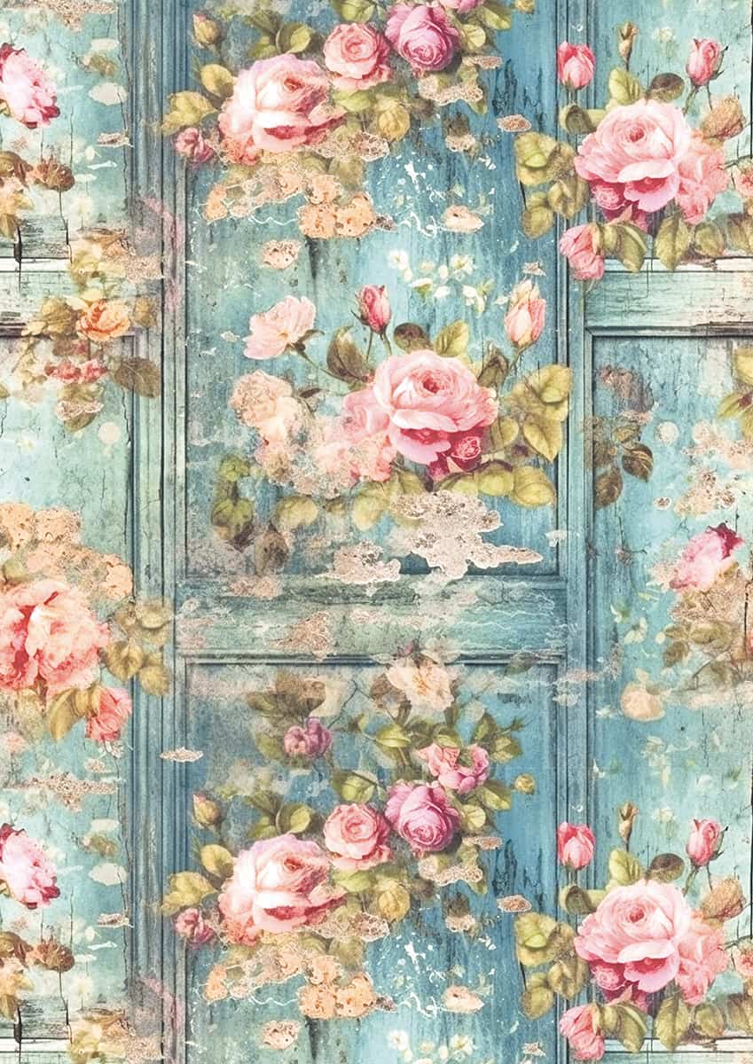 Tissue paper - A4 6 - pack - My Secret Garden - 6 - Ciao Bella - Tidformera