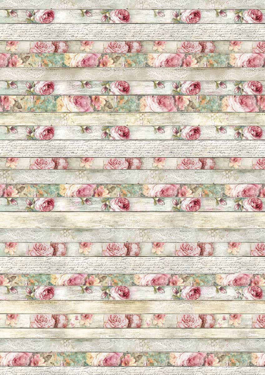 Tissue paper - A4 6 - pack - My Secret Garden - 4 - Ciao Bella - Tidformera