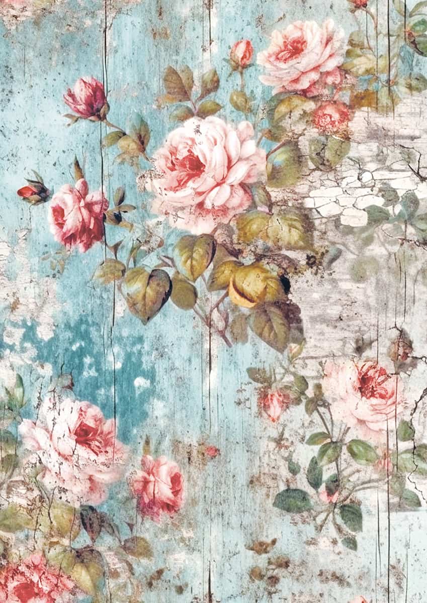 Tissue paper - A4 6 - pack - My Secret Garden - 2 - Ciao Bella - Tidformera