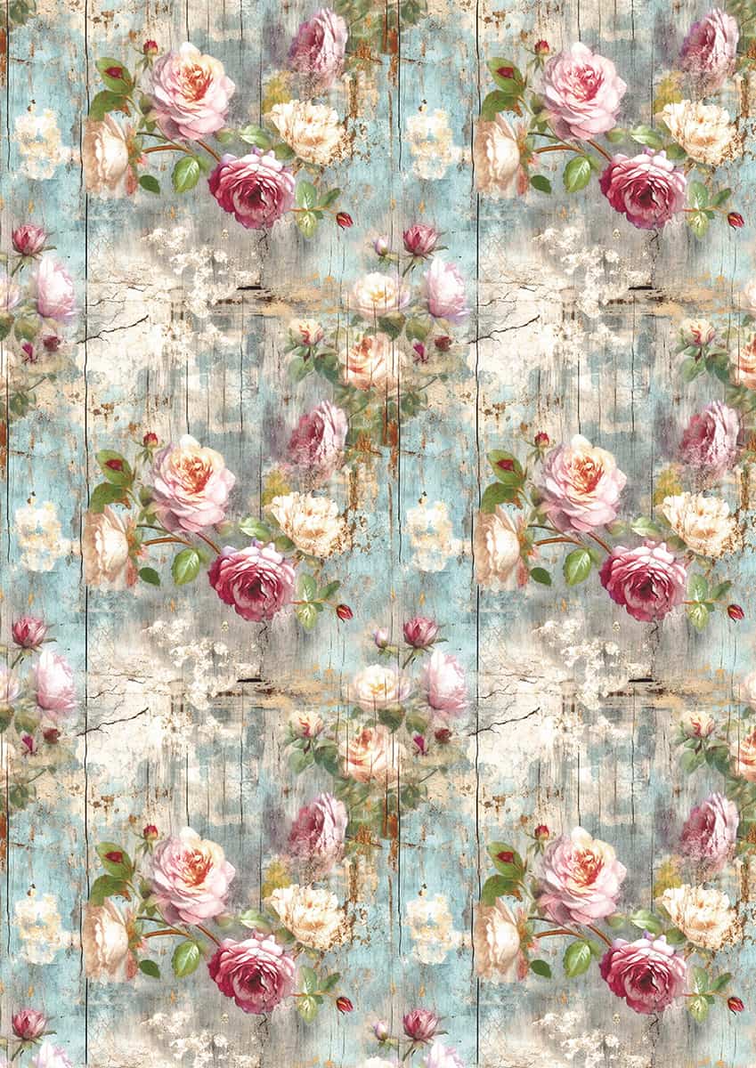 Tissue paper - A4 6 - pack - My Secret Garden - 3 - Ciao Bella - Tidformera