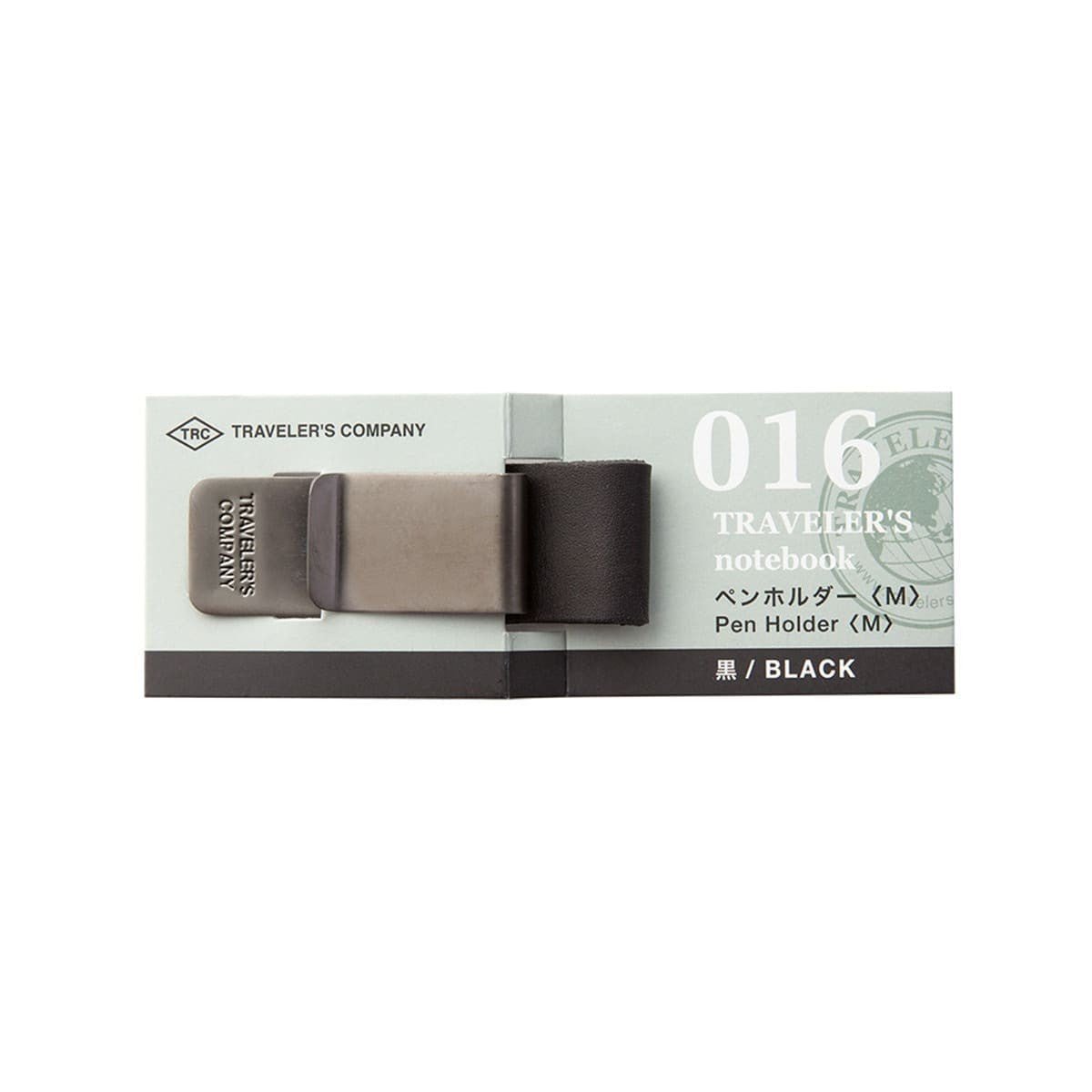 TN 016. Pen Holder (M) Black - 1 - Traveler's Company - Tidformera