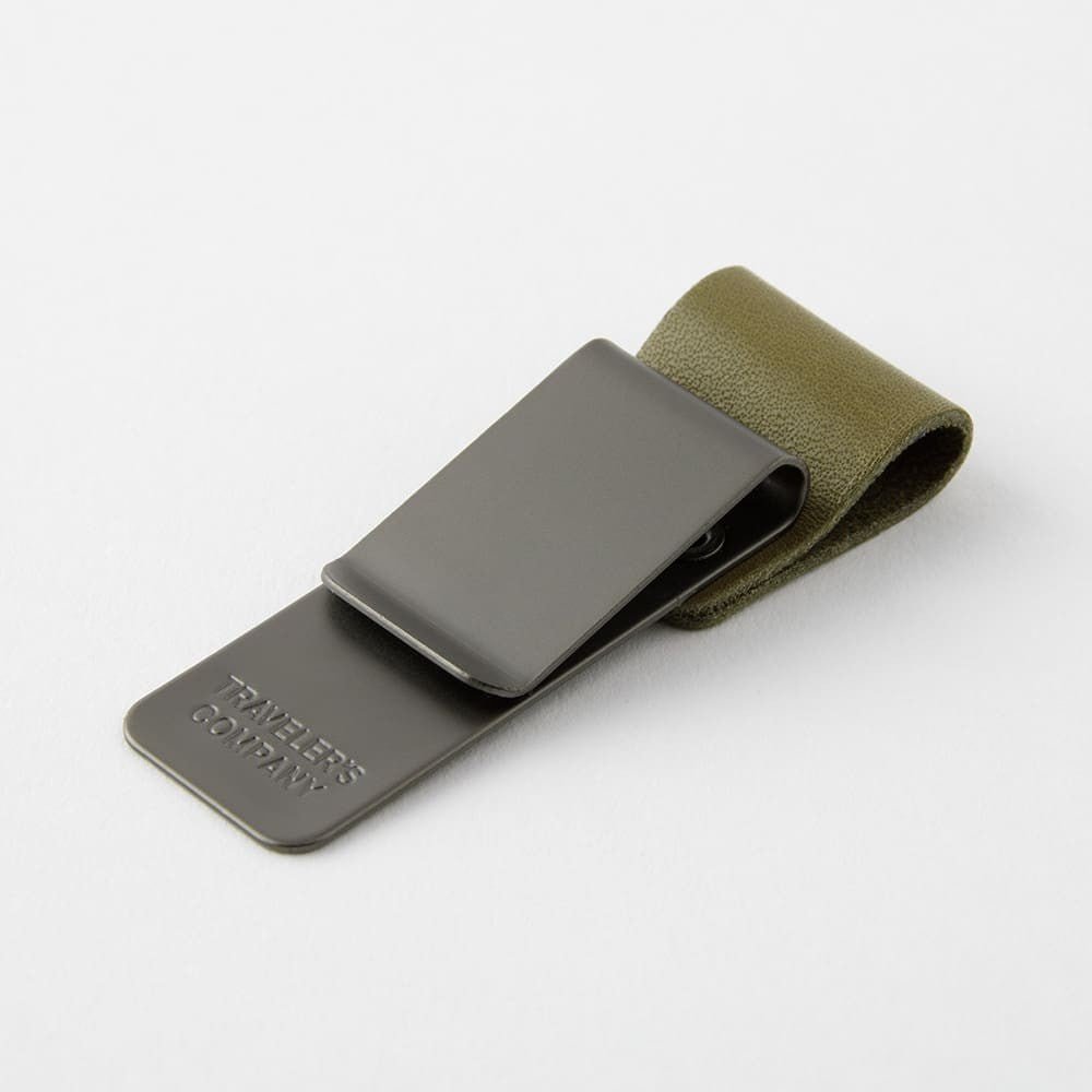 TN 016. Pen Holder (M) Olive - 3 - Traveler's Company - Tidformera