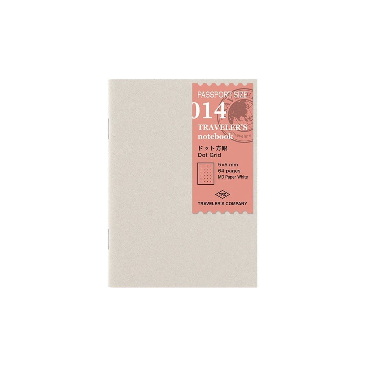 TN Passport Refill 014. Dot grid - 1 - Traveler's Company - Tidformera