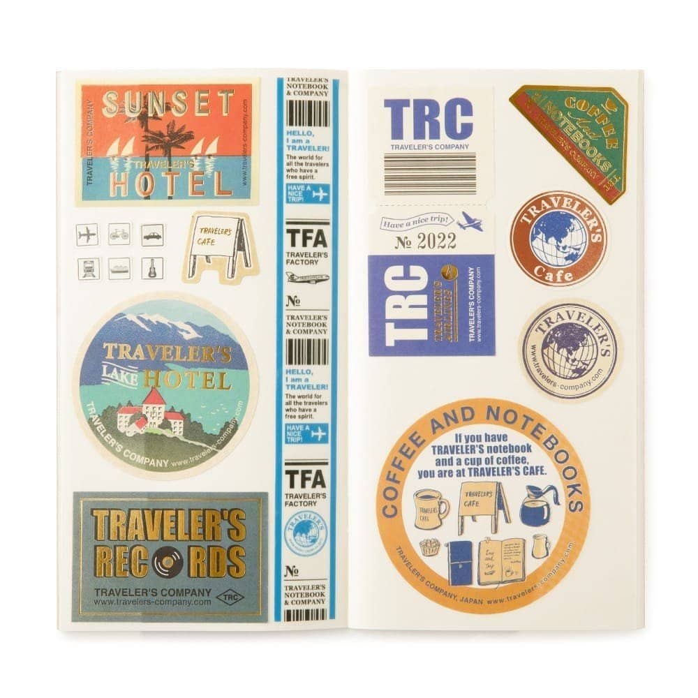 TN Regular Refill 031. Sticker Release Paper - 7 - Traveler's Company - Tidformera