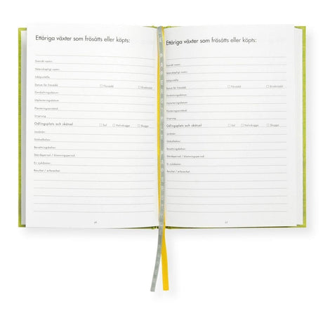 Trädgårdsdagbok - 2 - Paperstyle - Tidformera