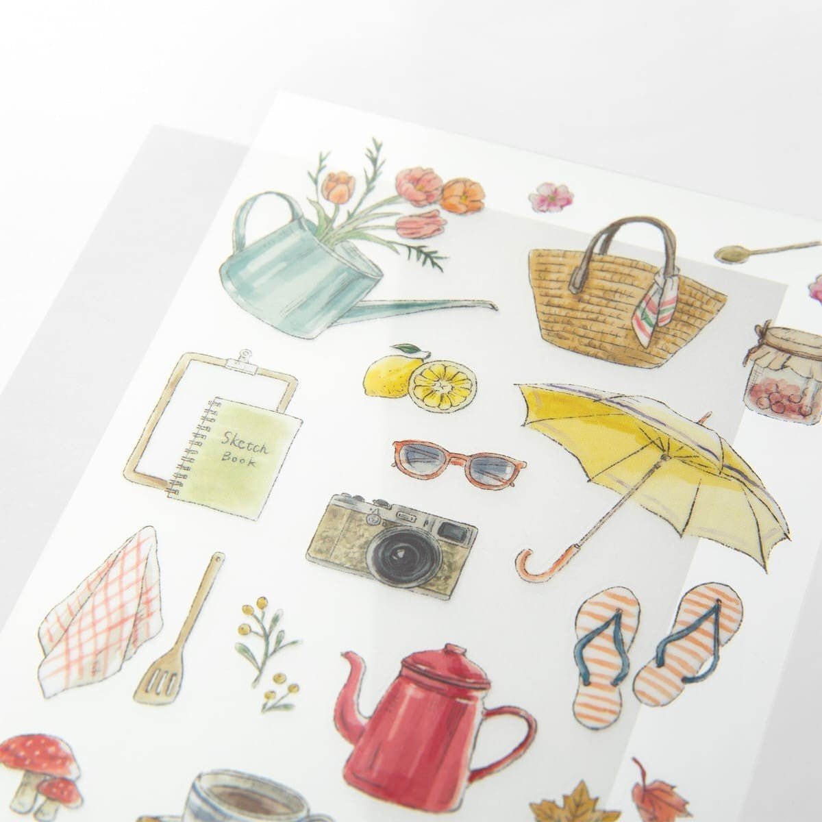 Transfer sticker for journaling - Tools for living - 1 - Midori - Tidformera