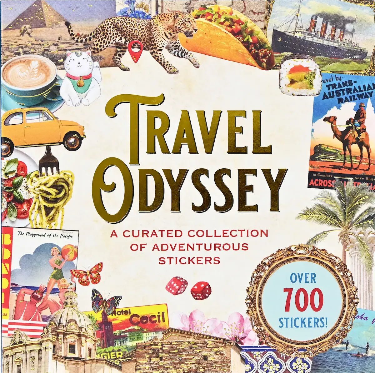 Travel Odyssey Sticker Book - 1 - Peter Pauper Press - Tidformera