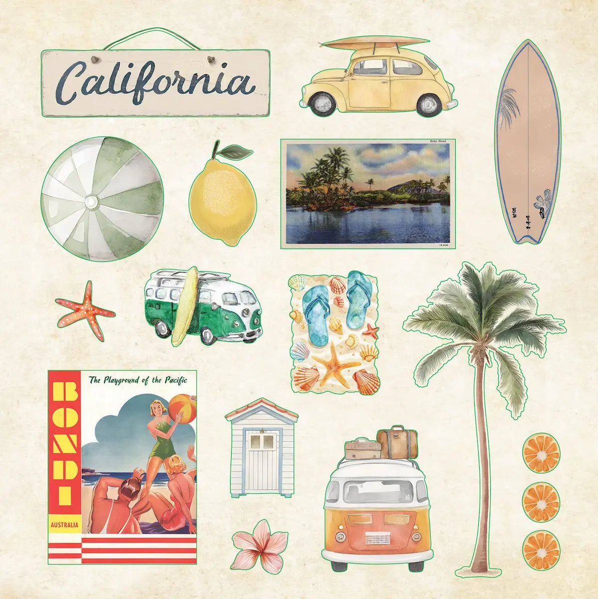 Travel Odyssey Sticker Book - 6 - Peter Pauper Press - Tidformera