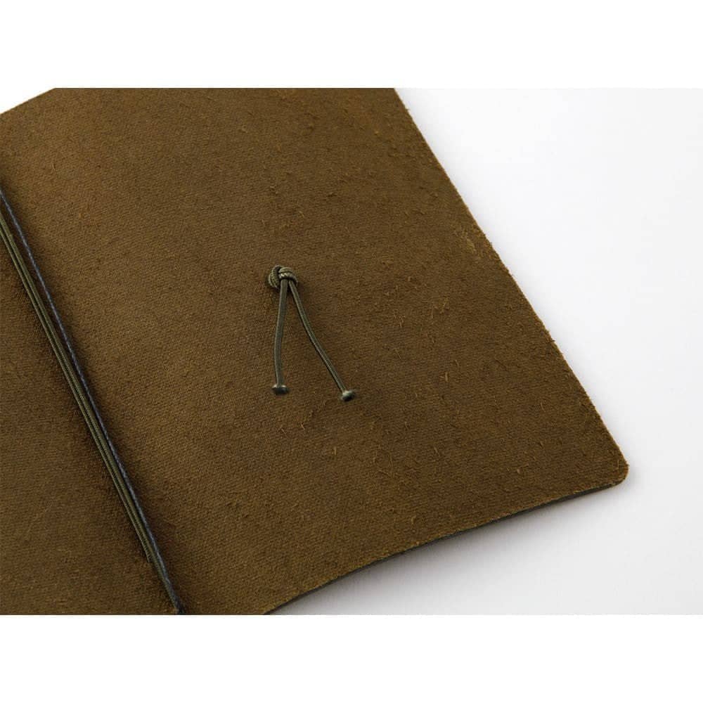 TRAVELER'S notebook Passport Leather Cover Olive - 6 - Traveler's Company - Tidformera