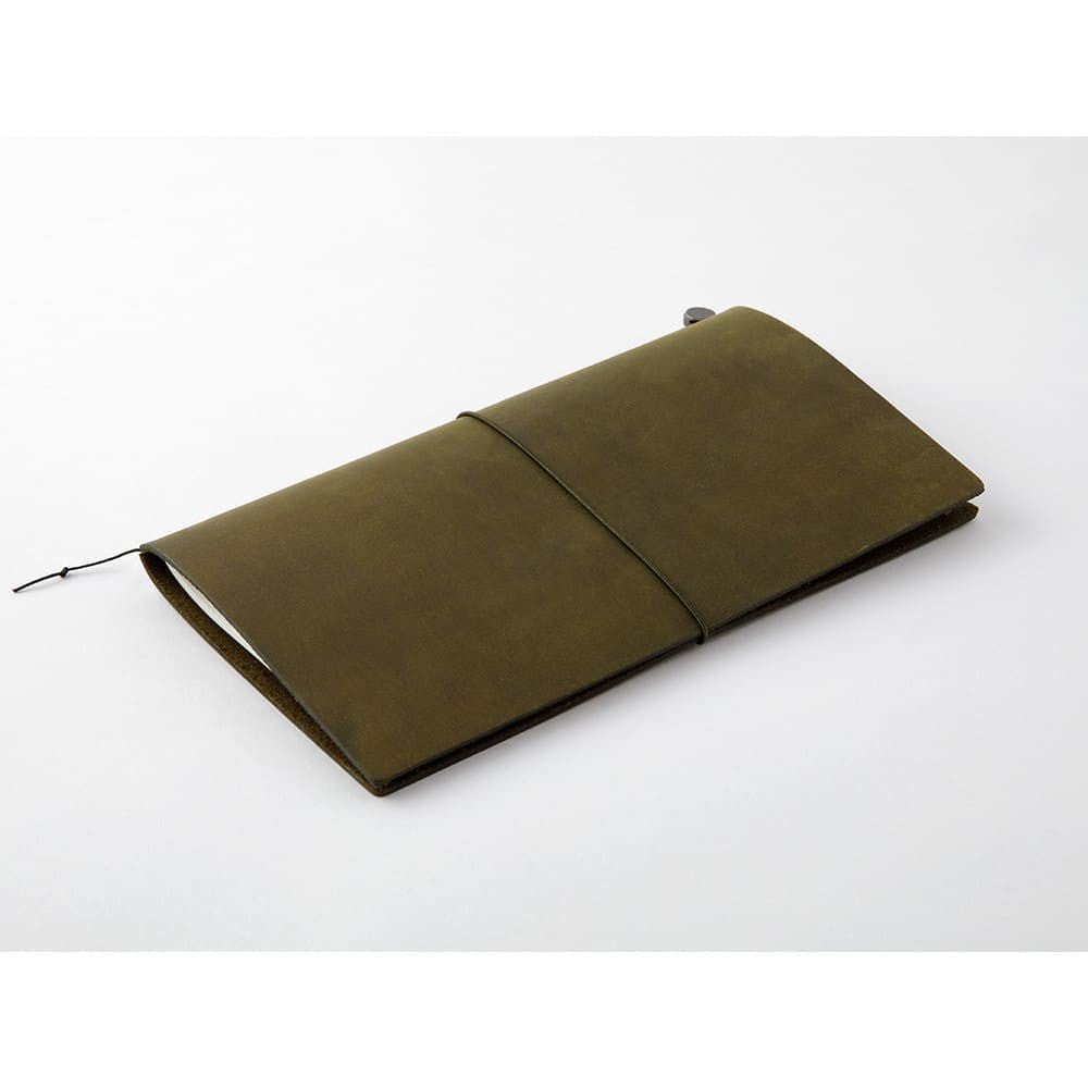 TRAVELER'S notebook Regular Olive - Traveler's Company - Tidformera