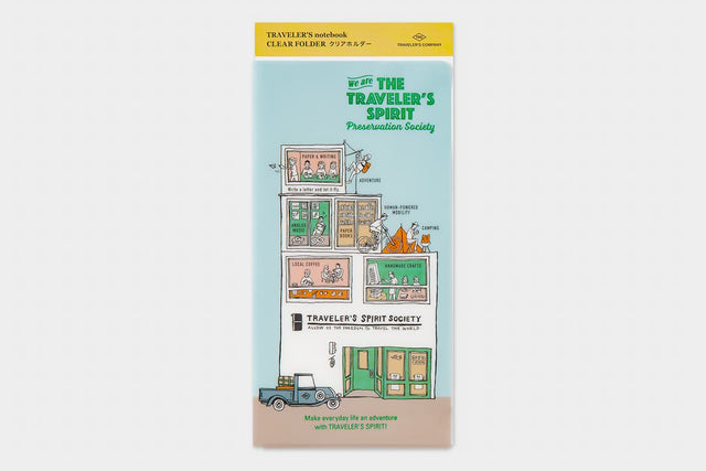 TRC 2026 Clear folder Regular size - 1 - Traveler's Company - Tidformera
